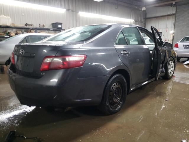 4T1BE46K07U668244 - 2007 TOYOTA CAMRY CE GRAY photo 3