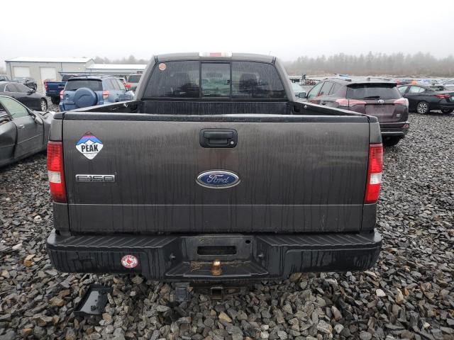 1FTRX14W45FA58981 - 2005 FORD F150 CHARCOAL photo 6