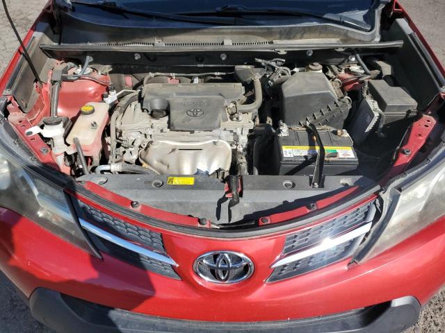 2T3RFREV0DW040384 - 2013 TOYOTA RAV4 XLE Czerwony zdjęcie 11