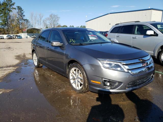 3FAHP0JG6CR307354 - 2012 FORD FUSION SEL GRAY photo 4