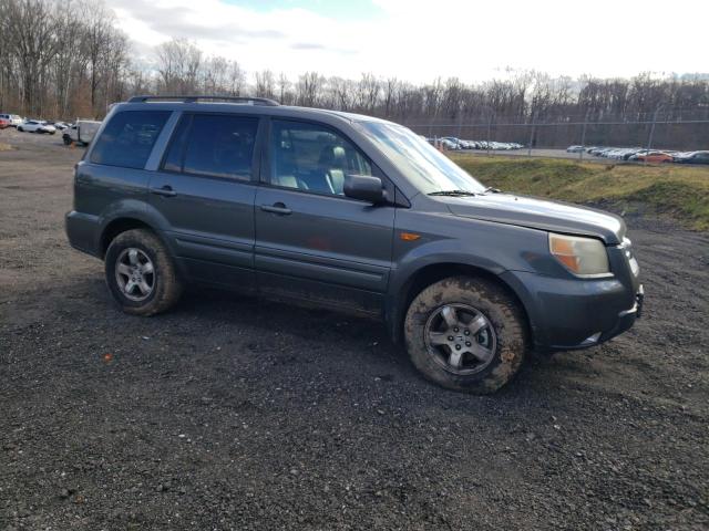 2HKYF18747H539534 - 2007 HONDA PILOT EXL GRAY photo 4