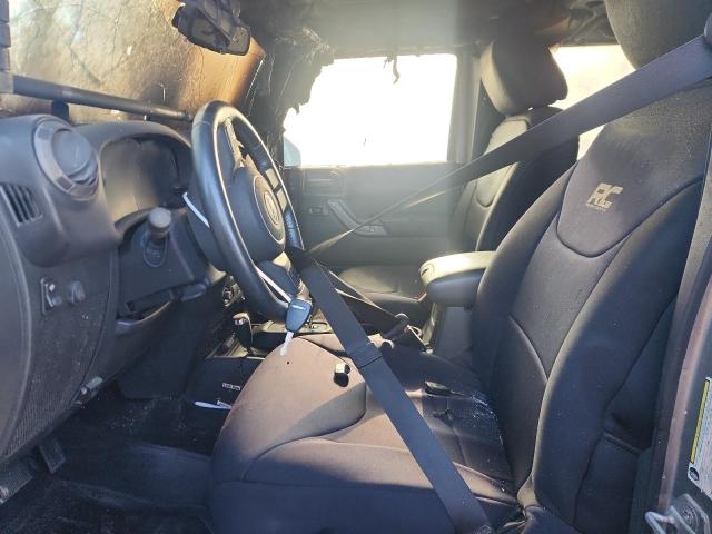 1C4BJWDG7GL110066 - 2016 JEEP WRANGLER UNLIMITED SPORT GRAY photo 7