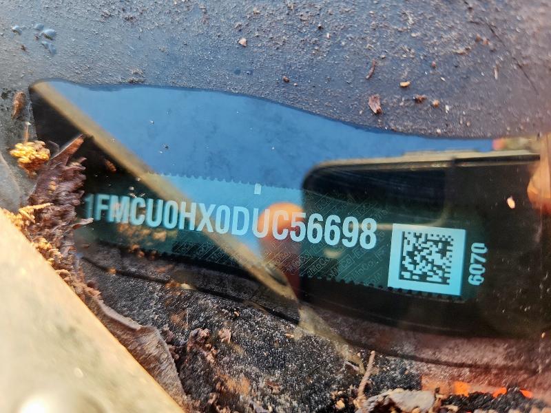 1FMCU0HX0DUC56698 - 2013 FORD ESCAPE SEL 黑色 照片 12