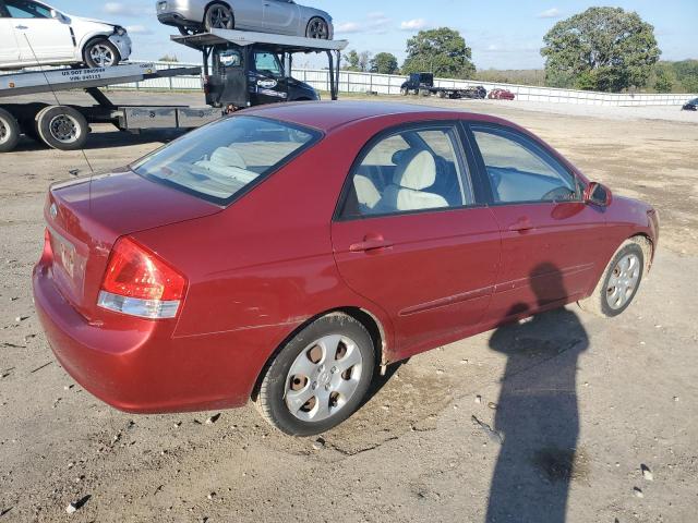 KNAFE121485524576 - 2008 KIA SPECTRA EX RED photo 3
