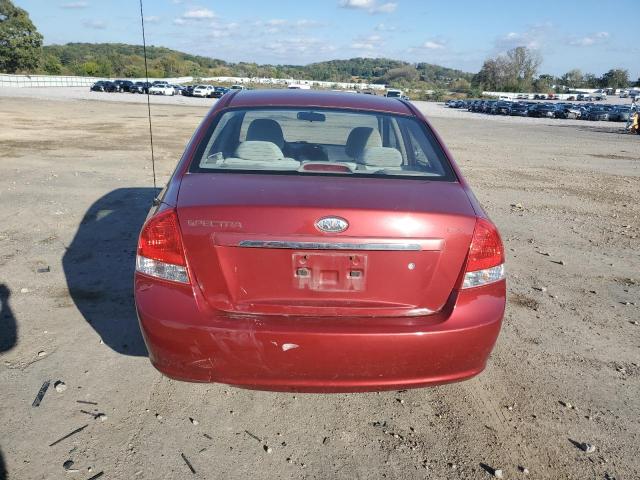 KNAFE121485524576 - 2008 KIA SPECTRA EX RED photo 6