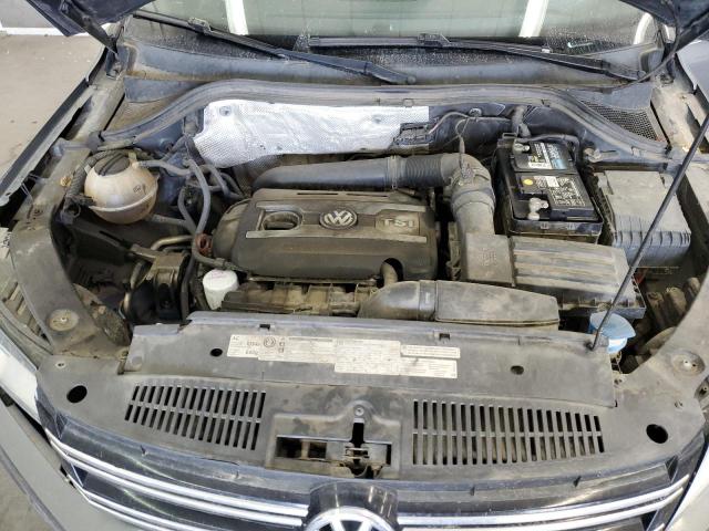 WVGBV7AX7DW006875 - 2013 VOLKSWAGEN TIGUAN S CHARCOAL photo 12