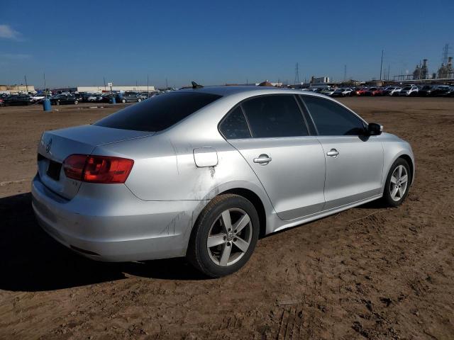 3VWLL7AJXDM444569 - 2013 VOLKSWAGEN JETTA TDI SILVER photo 3