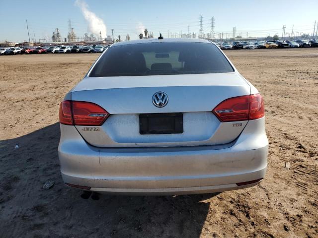 3VWLL7AJXDM444569 - 2013 VOLKSWAGEN JETTA TDI SILVER photo 6