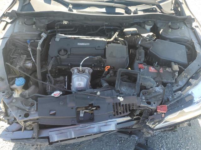 1HGCR2F30HA089186 - 2017 HONDA ACCORD LX GRAY photo 11