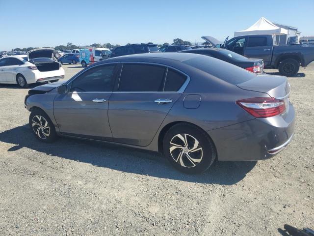 1HGCR2F30HA089186 - 2017 HONDA ACCORD LX GRAY photo 2