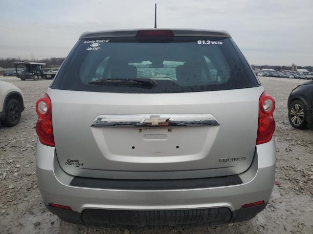 2GNALAEK3E1164177 - 2014 CHEVROLET EQUINOX LS SILVER photo 6