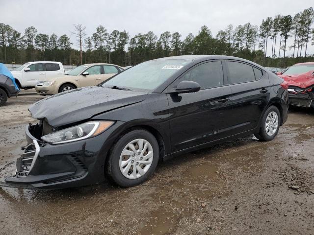 5NPD74LF9JH400776 - 2018 HYUNDAI ELANTRA SE BLACK photo 1