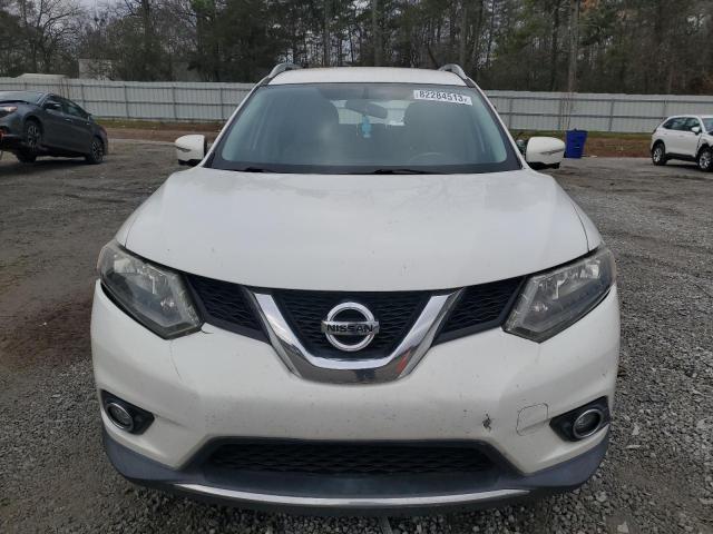 5N1AT2MT0EC764699 - 2014 NISSAN ROGUE S WHITE photo 5