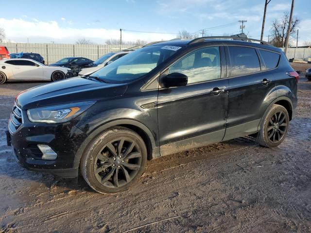 1FMCU0GD8KUC46795 - 2019 FORD ESCAPE SE BLACK photo 1