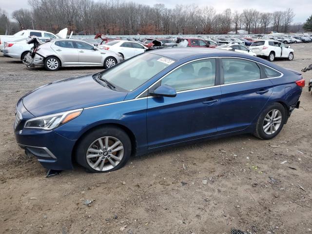 5NPE24AFXGH355748 - 2016 HYUNDAI SONATA SE BLUE photo 1