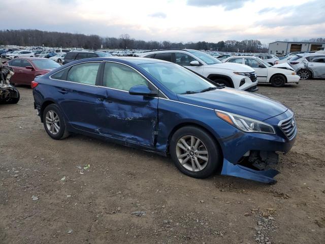 5NPE24AFXGH355748 - 2016 HYUNDAI SONATA SE BLUE photo 4