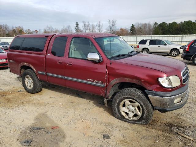 5TBBT4416YS123961 - 2000 TOYOTA TUNDRA ACCESS CAB წითელი ფოტო 4