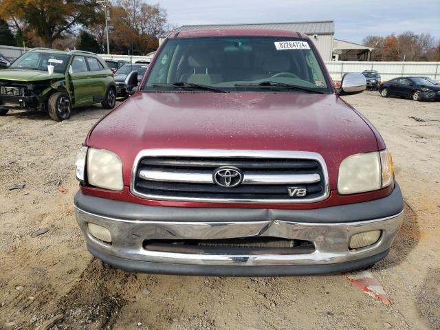 5TBBT4416YS123961 - 2000 TOYOTA TUNDRA ACCESS CAB წითელი ფოტო 5