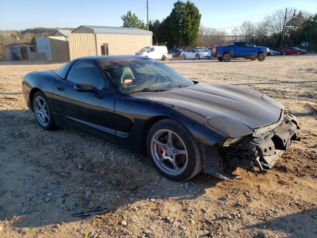 1G1YY22G825102372 - 2002 CHEVROLET CORVETTE BLACK photo 4