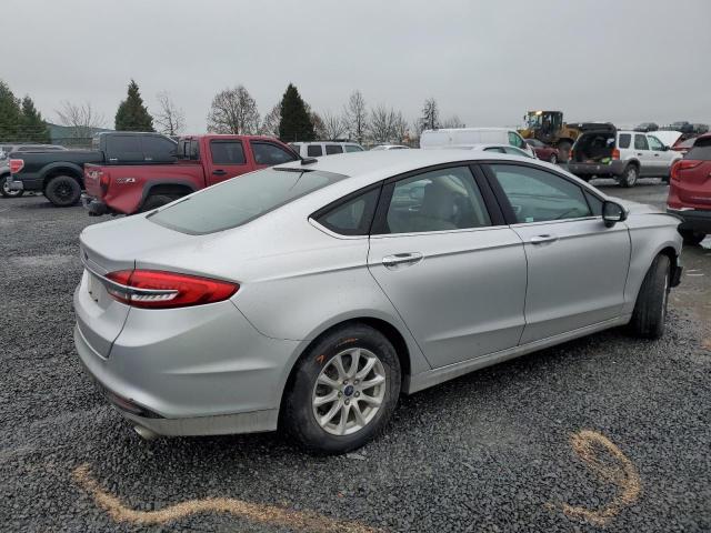 3FA6P0G75HR294747 - 2017 FORD FUSION S SILVER photo 3