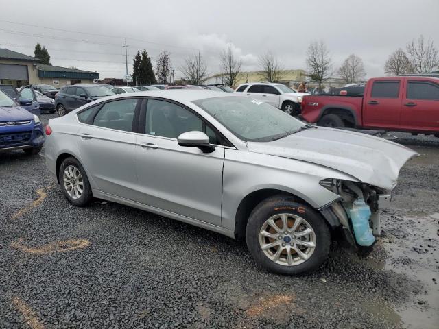 3FA6P0G75HR294747 - 2017 FORD FUSION S SILVER photo 4