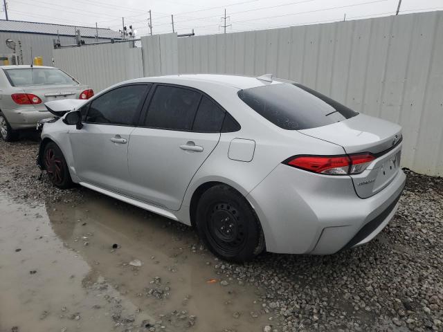 5YFEPMAE5MP217350 - 2021 TOYOTA COROLLA LE Argent photo 2