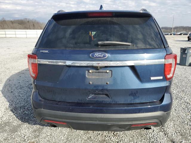 1FM5K7BH6HGA84111 - 2017 FORD EXPLORER BLUE photo 6