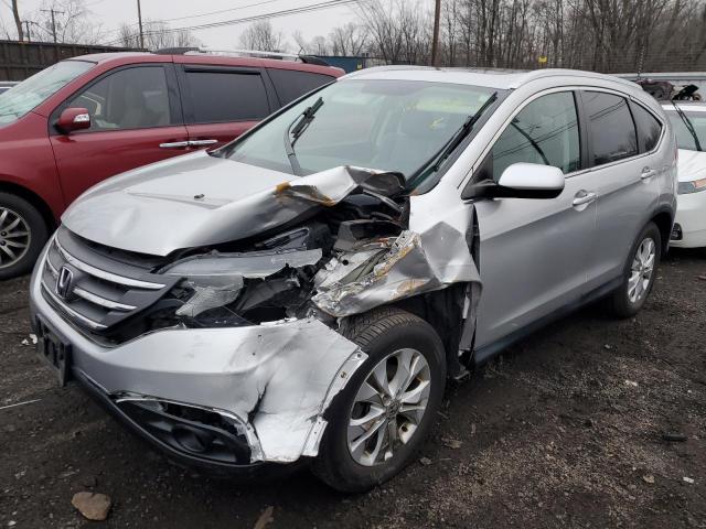 5J6RM4H72EL091356 - 2014 HONDA CR-V EXL SILVER photo 1