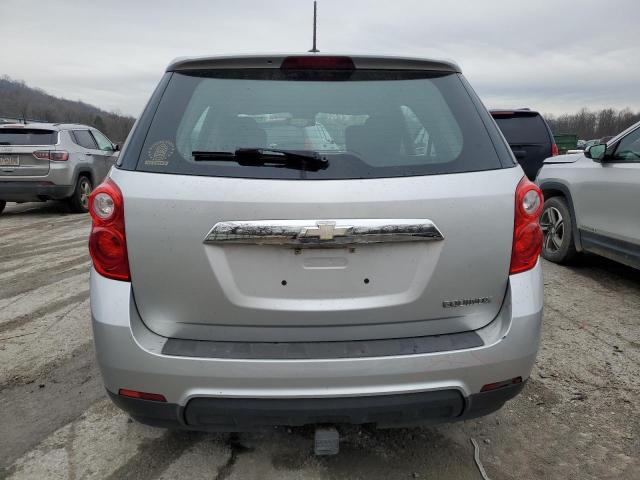 2GNALAEK4F1109450 - 2015 CHEVROLET EQUINOX LS SILVER photo 6