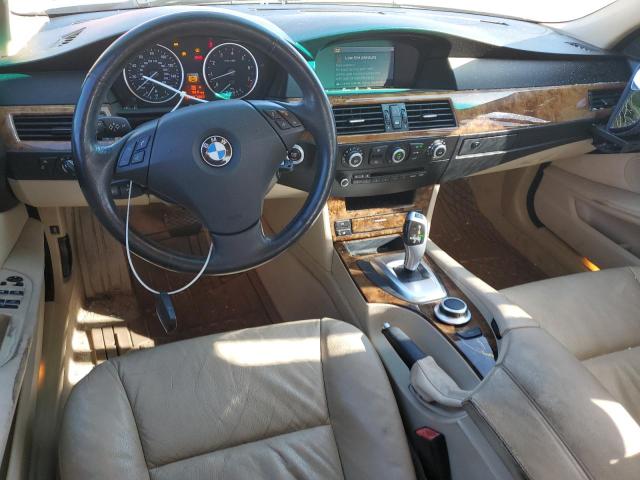 WBANU53528C115852 - 2008 BMW 528 I BLUE photo 8