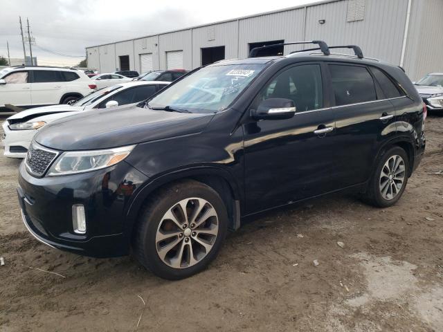 5XYKW4A73EG435798 - 2014 KIA SORENTO SX BLACK photo 1