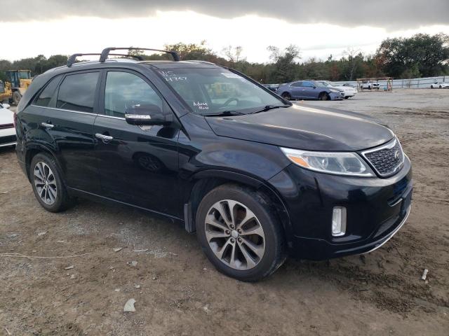 5XYKW4A73EG435798 - 2014 KIA SORENTO SX BLACK photo 4