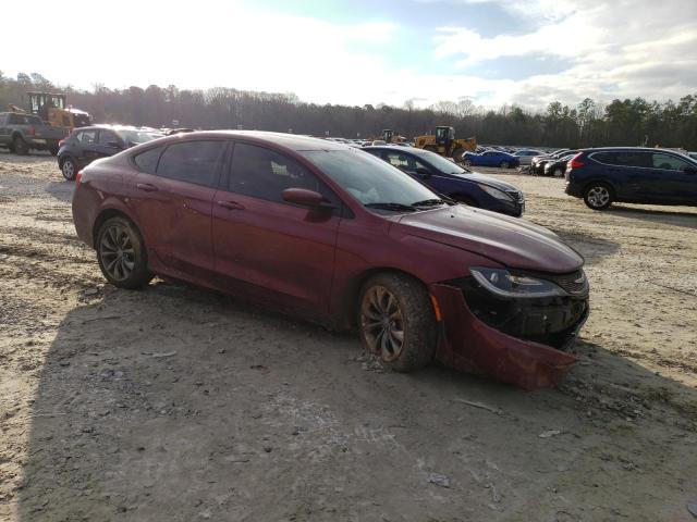 1C3CCCBB2FN554273 - 2015 CHRYSLER 200 S RED photo 4