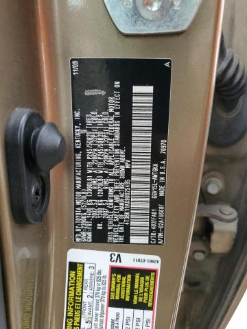 4T3BK11AX9U025495 - 2009 TOYOTA VENZA ყავისფერი ფოტო 13