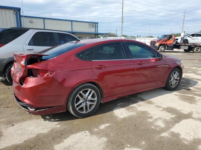 3FA6P0H71DR174808 - 2013 FORD FUSION SE RED photo 3