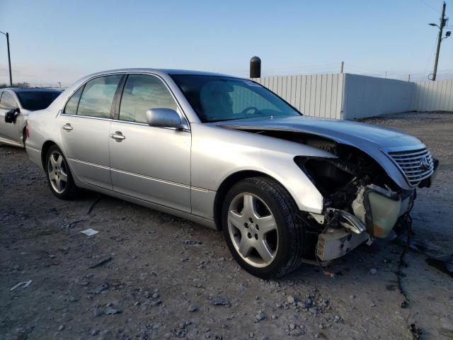 JTHBN36F665035059 - 2006 LEXUS LS 430 SILVER photo 4