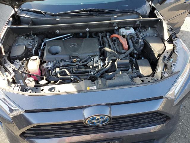 2T3RWRFV7KW024520 - 2019 TOYOTA RAV4 XLE Gris foto 12