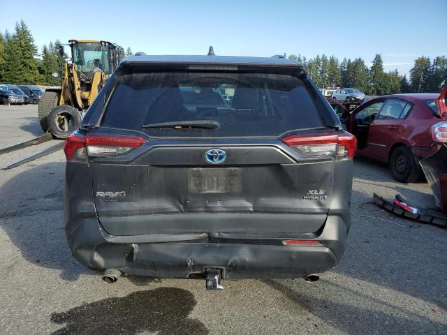 2T3RWRFV7KW024520 - 2019 TOYOTA RAV4 XLE Gris foto 6