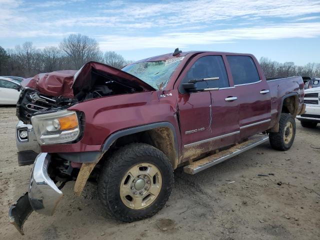 1GT12ZE85FF636730 - 2015 GMC SIERRA K2500 SLT BURGUNDY photo 1