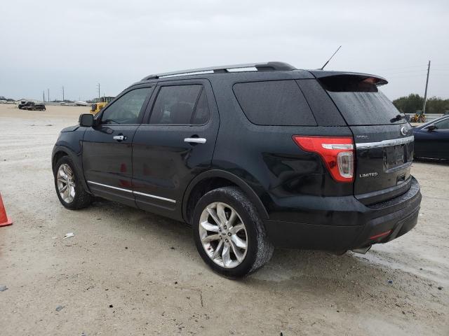 1FM5K8F88FGB00189 - 2015 FORD EXPLORER LIMITED BLACK photo 2