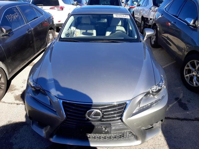 JTHBF1D23E5037948 - 2014 LEXUS IS 250 GRAY photo 5