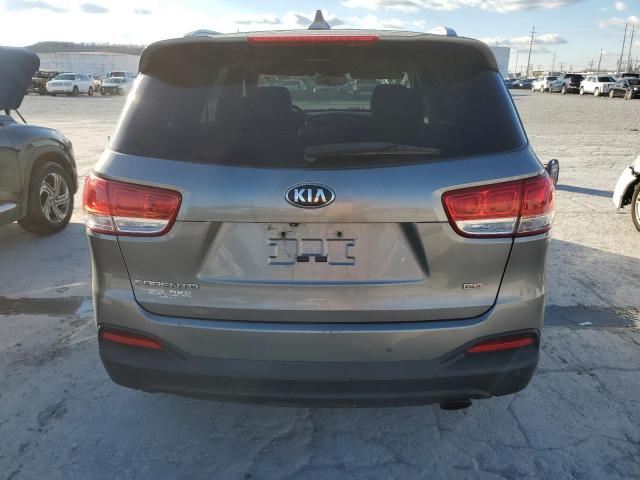 5XYPG4A30GG169028 - 2016 KIA SORENTO LX GRAY photo 6