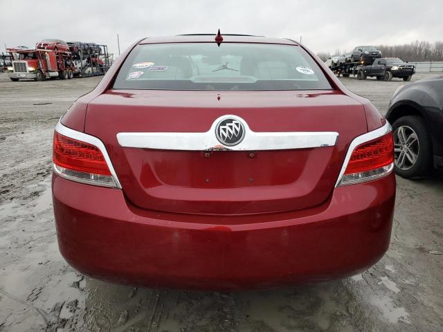 1G4GC5GD1BF125130 - 2011 BUICK LACROSSE CXL RED photo 6