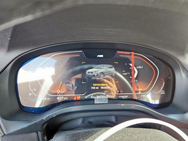 5UX43DP00R9V36699 - 2024 BMW X3 SDRIVE30I Сірий фото 9