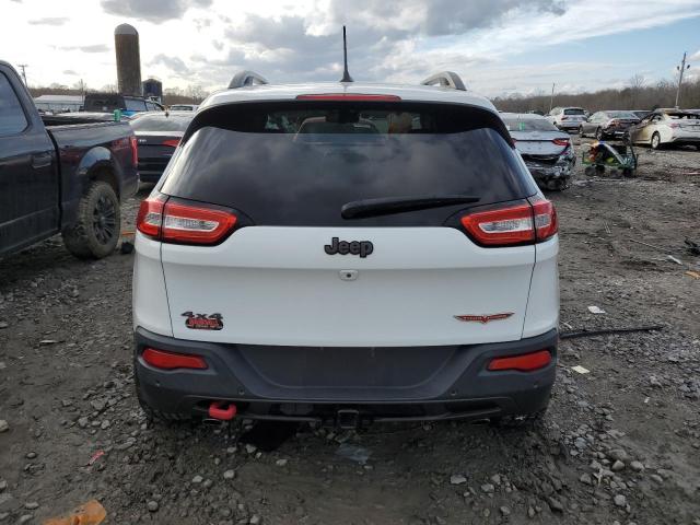 1C4PJMBS1EW172995 - 2014 JEEP CHEROKEE TRAILHAWK WHITE photo 6