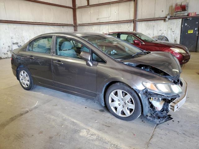 19XFA1F58AE079555 - 2010 HONDA CIVIC LX GRAY photo 4