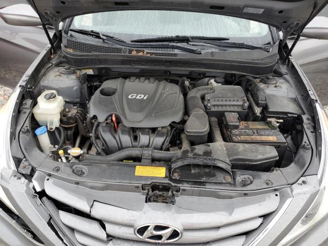 5NPEB4AC7CH439218 - 2012 HYUNDAI SONATA GLS CHARCOAL photo 11