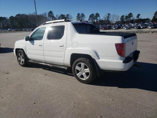 5FPYK16599B109746 - 2009 HONDA RIDGELINE RTL WHITE photo 2