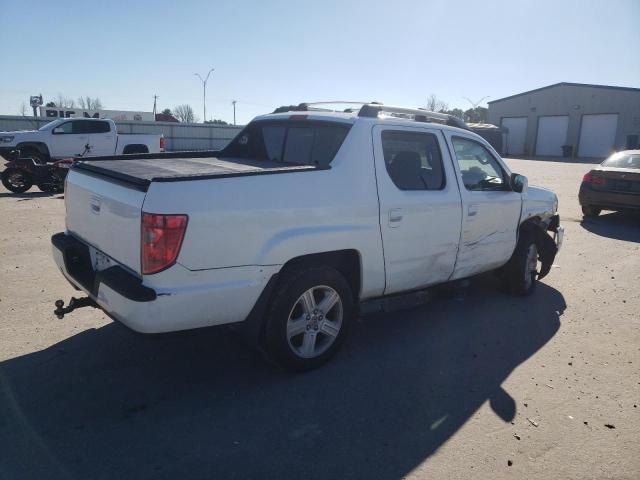 5FPYK16599B109746 - 2009 HONDA RIDGELINE RTL WHITE photo 3