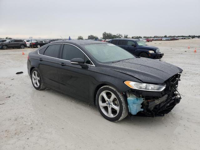 3FA6P0HR6DR259273 - 2013 FORD FUSION SE BLACK photo 4